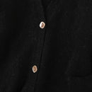 Wool Blend Soft Knitted Short Cardigan