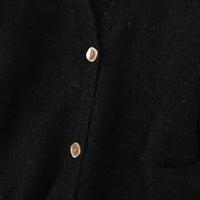 Wool Blend Soft Knitted Short Cardigan