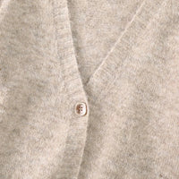 Wool Blend Soft Knitted Short Cardigan
