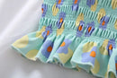 Print Folds Bohemian Sleeveless Vest