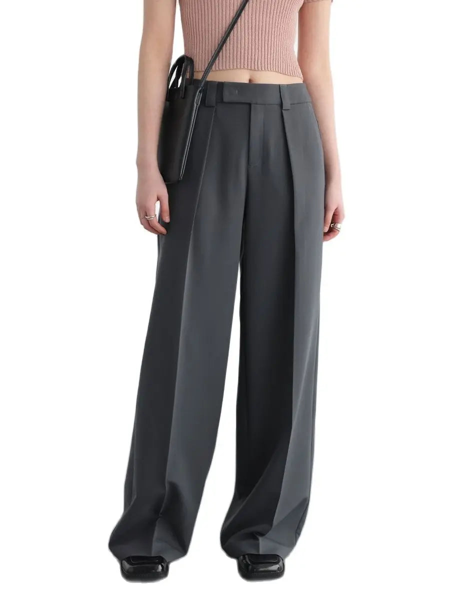 Wide Leg Suit Pant