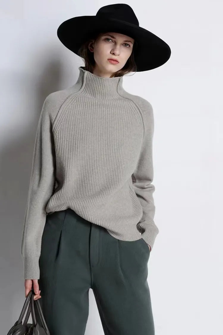 Turtleneck Cashmere Jumper Sweater