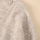 Wool Blend Soft Knitted Short Cardigan