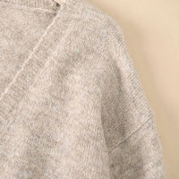 Wool Blend Soft Knitted Short Cardigan