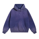 Oversized Warm Paint Distressed  Hoodies