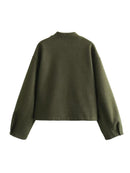 Solid Bomber Jacket
