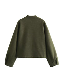 Solid Bomber Jacket