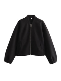 Solid Bomber Jacket