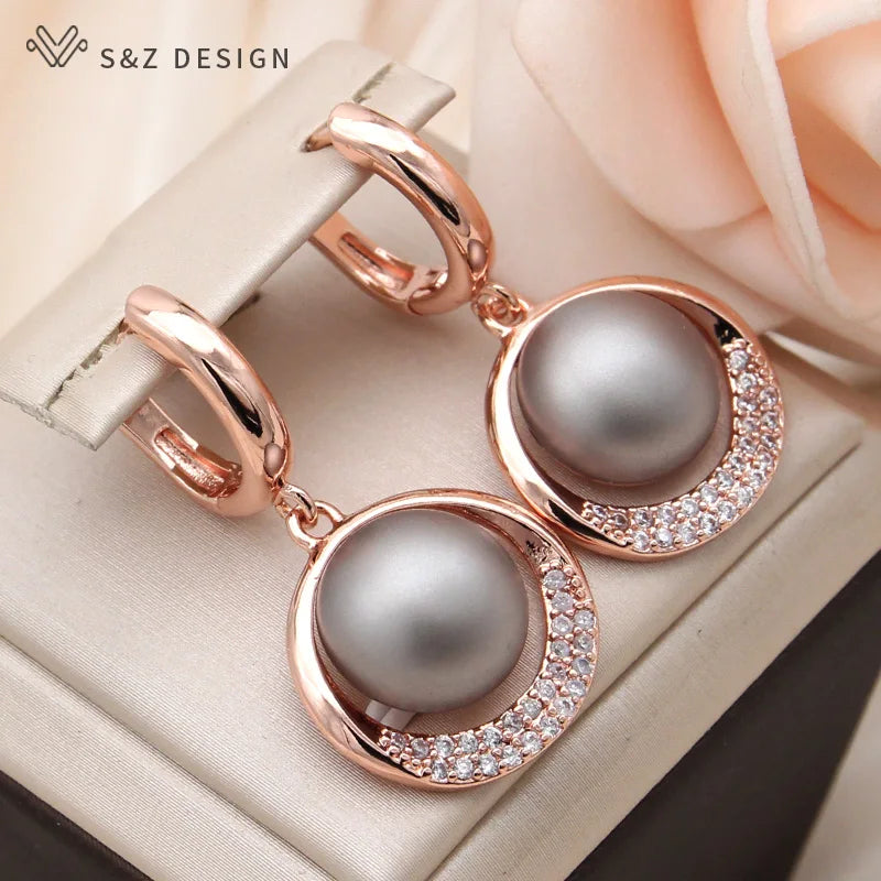 Pearl Dangle Earrings
