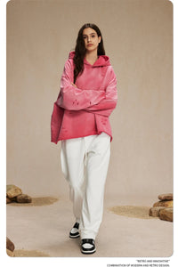 Disstressed Ripped Hoodies