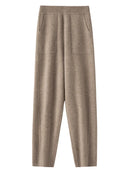 100% Merino Wool Straight-Leg Pants