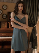 Sexy Satin Night Dress