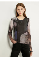 Mesh Printing Slim Tops