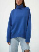 Turtleneck Oversized Pullover Sweater