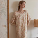 Chinese Style Retro Flower Print Sleepdress