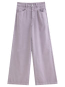 Multi-Color Straight Jeans