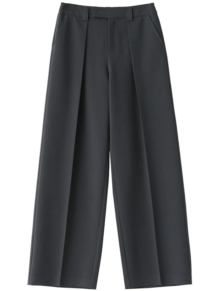 Wide Leg Suit Pant