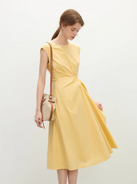 Design Sense High Waist Slim Dress