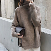 Turtleneck Loose Wool Sweater