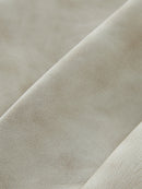 PU Leather Round Neck Short Jackets