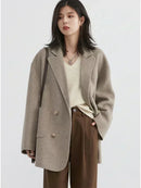 Retro Double-sided Woolen Coats