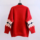 Vintage Plaid Single Breasted Cardigan