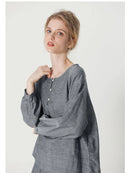 Cotton Double Layer Gauze Pajamas