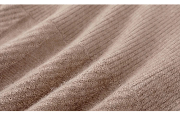 Merino Wool Knitted Sweater Dress