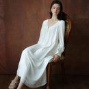 Cotton Loose V-Neck Nightdress