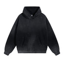 Oversized Warm Paint Distressed  Hoodies