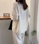 Oversized Cashmere Boatneck Sweater Gentle Herd