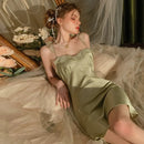 Satin Night Dress & Robe Set