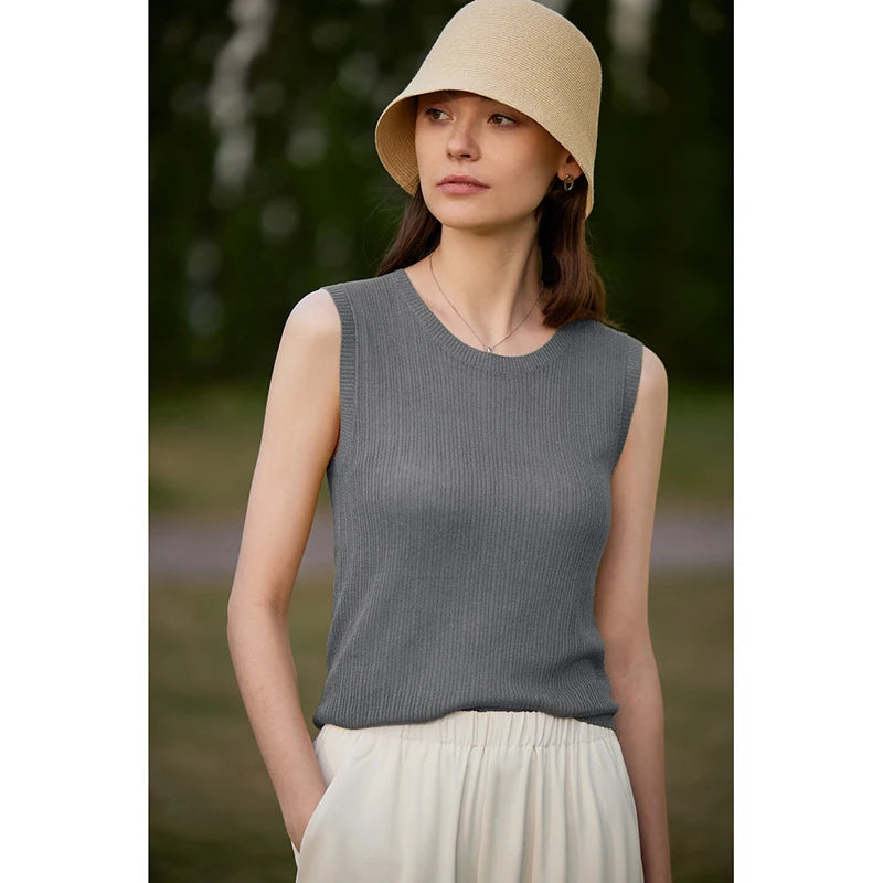 Dark flower grey / L