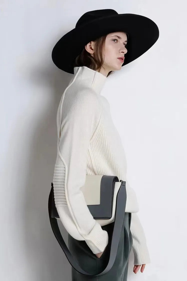 Turtleneck Cashmere Jumper Sweater