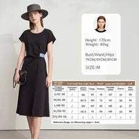 Solid Round Neck Sleeveless Dresses