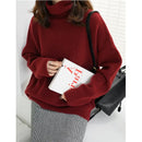 Turtleneck Loose Wool Sweater