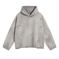 Disstressed Ripped Hoodies