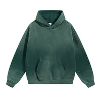 Oversized Warm Paint Distressed  Hoodies
