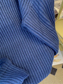 Round-Neck Oversized Knitted Pullover