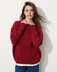 O Neck Knitted Sweater