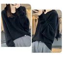 Hooded 100% Wool Knitted Sweater