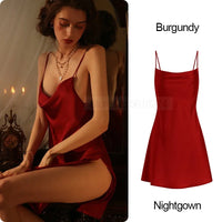 Sexy Satin Night Dress