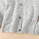 Wool Blend Soft Knitted Short Cardigan