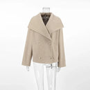 Retro Single Breasted Short Jacket