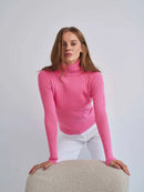 Knitted Basic Turtleneck Sweaters