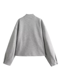 Solid Bomber Jacket
