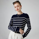 Striped Wool Pullover Sweater