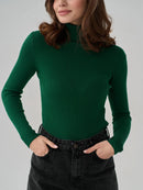 Knitted Basic Turtleneck Sweaters