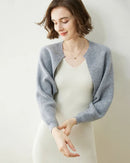 100% Cashmere Poncho Scarf