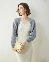 100% Cashmere Poncho Scarf